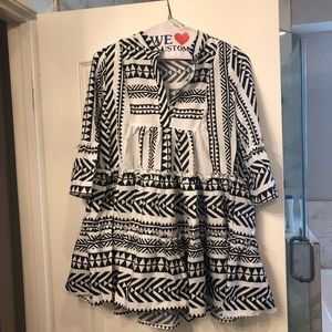 Misslook Aztec Tribal Dress L